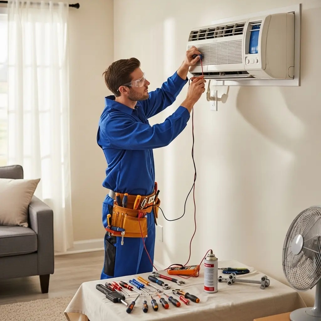 Kırkağaç Vaillant Vaillant klima gaz dolumu ve bakım – Enerji verimliliği artırıldı. - Teknik servis örneği